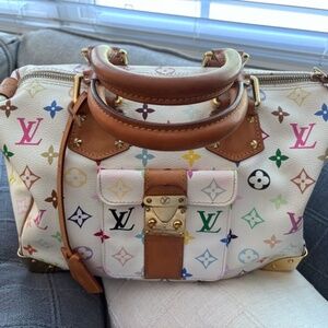 Louis Vuitton  Multicolor Monogram Speedy 30